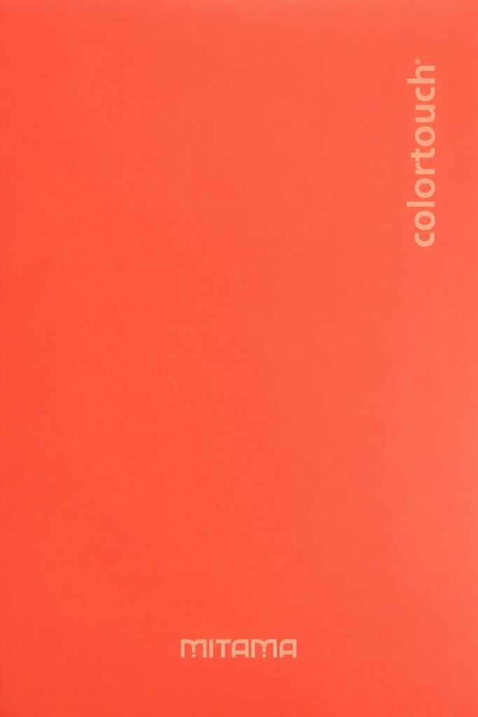 Notizbuch "Color Touch", A4, quadratisch, 40+2 Blatt, neonorange, MITAMA 62013-90312