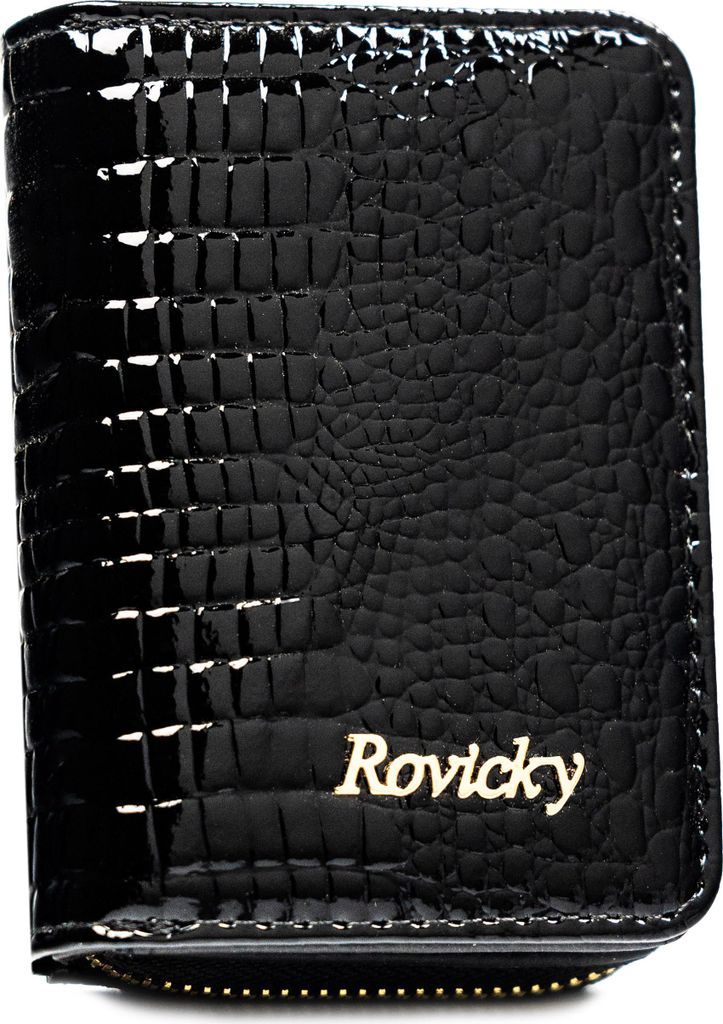 Rovicky Portemonnaie aus Leder für Frauen Unxouse schwarz One size