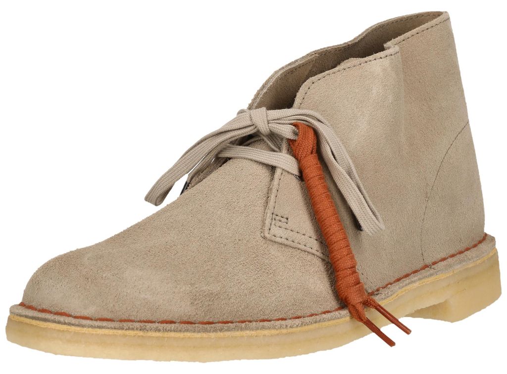 Clarks Originals Schnürstiefel Desert Boot Sand Suede in klassisch-modernem Design 1247 Sand Suede 43