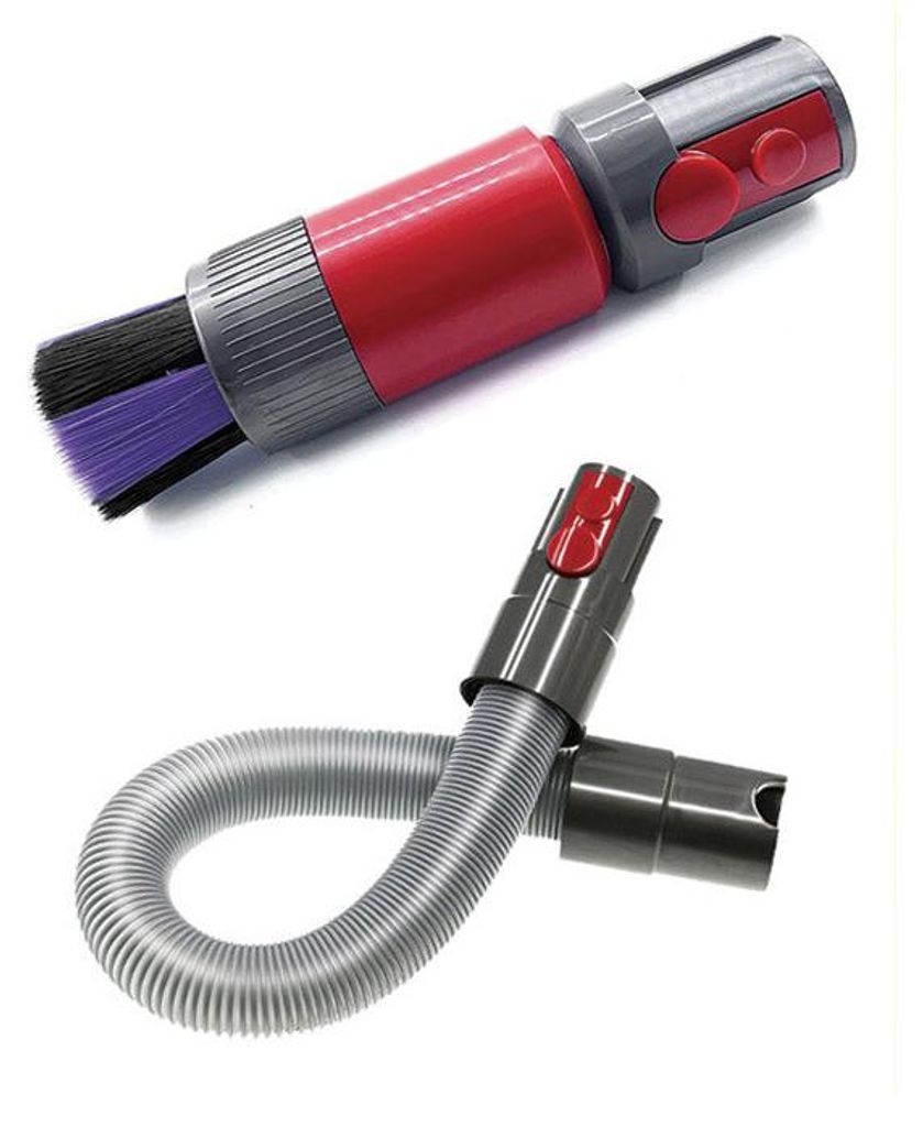 Hochleistungsfähige Staubsaugerbürste mit weichen Borsten für Dyson Outsize, V15, V10, V11, V7, V8 mit flexiblem Verlängerungsschlauch