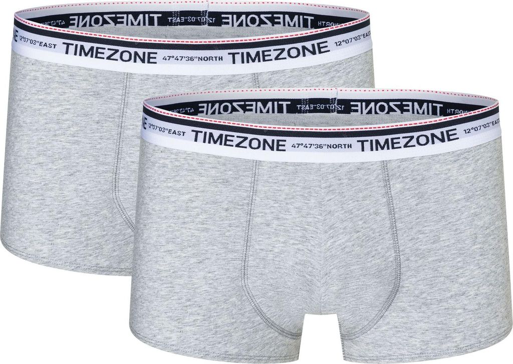 Timezone Komfortable Unterwäsche mit moderner Naht und sportlichem Bund im 2er-Set Größe: M