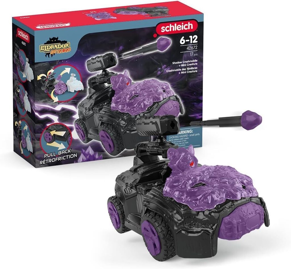 schleich Schatten-Crashmobil mit Mini Creature, 7 Jahr(e), Produktbild 