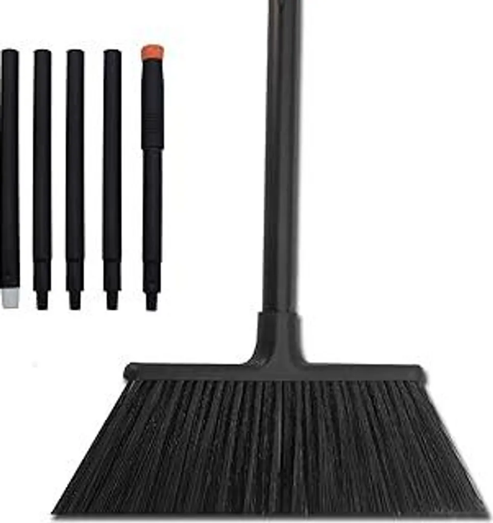 Scopa Professionale 137cm Manico Ferro - Uso Intensivo Interni Esterni