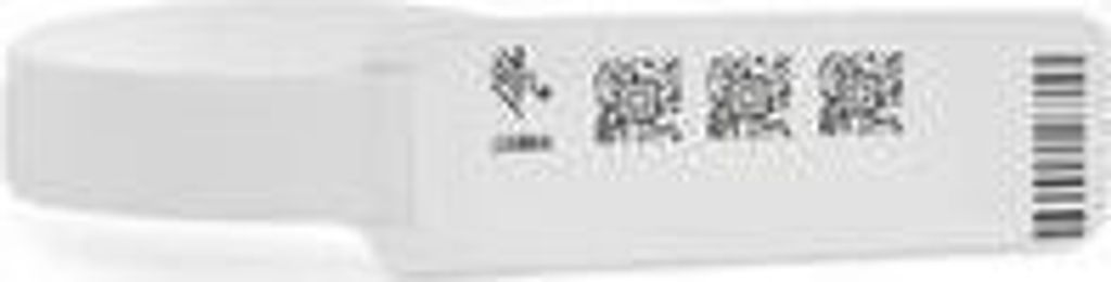 Zebra Z-Band UltraSoft, Krankenhaus-Armband, Weiß, Einfarbig, Klebstoff, 15,2 cm (6")