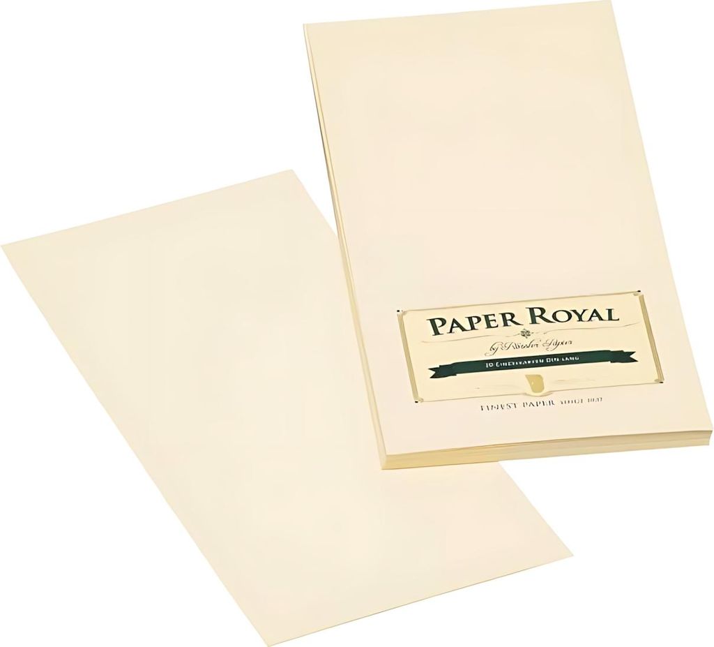 Karten 20 Stück DL Paper Royal Cham. Gerippt