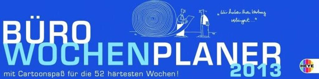 Büro Wochenquerplaner 2016