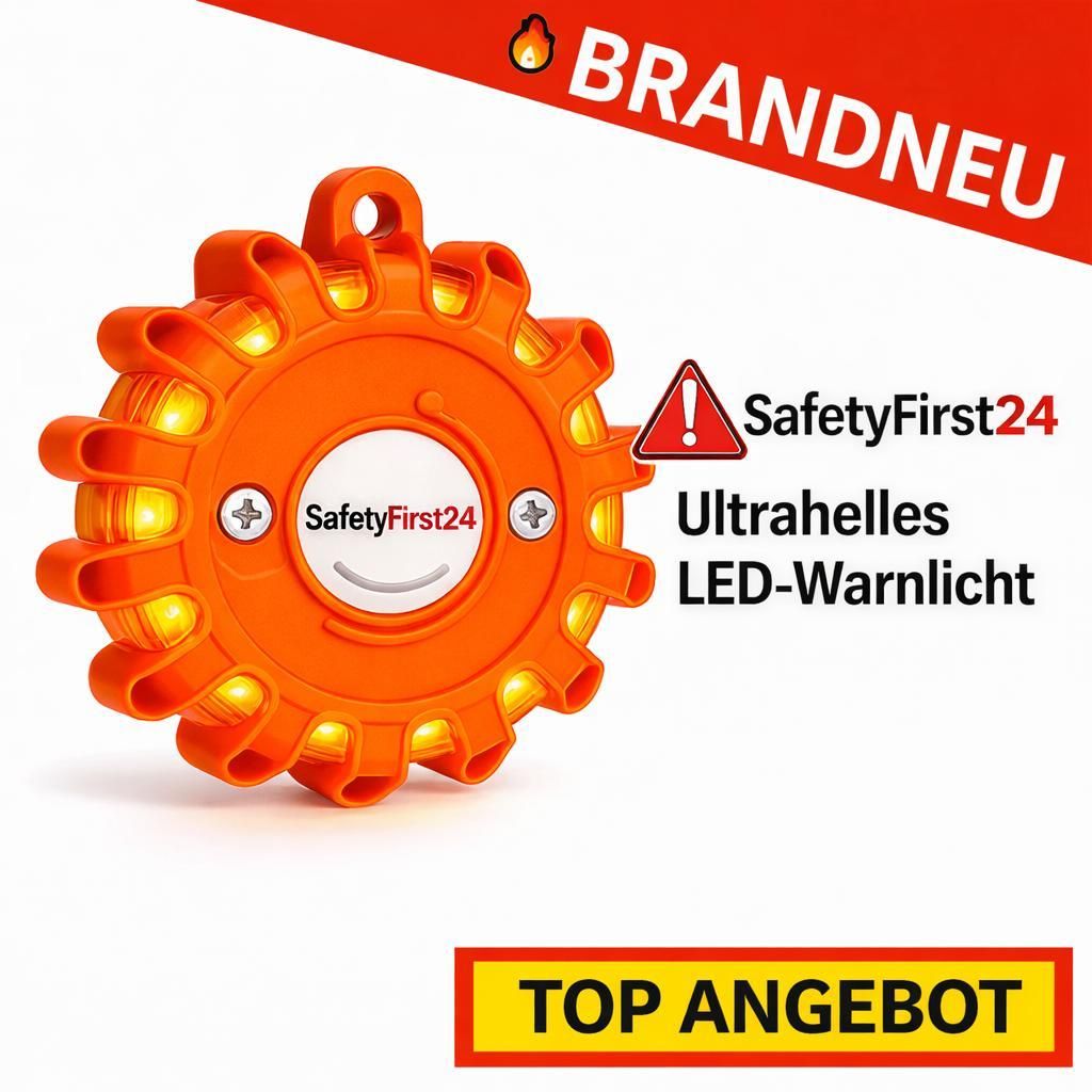 Safety First 24™ Warnleuchte Warn Signallicht Warnblinker Produktbild 