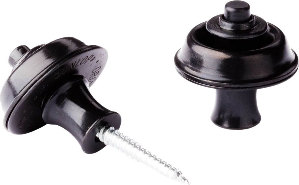 Dunlop SLS1103BK Black Strap Lock