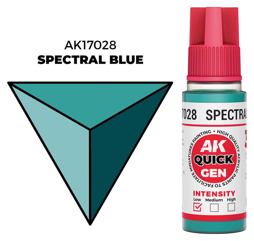 AK Interactive AK17028 - Generic Colors - Spectral Blue (18ml) - Neu