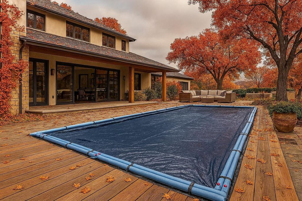 Elzusha - Telo di copertura invernale per piscine Immagine del prodotto 