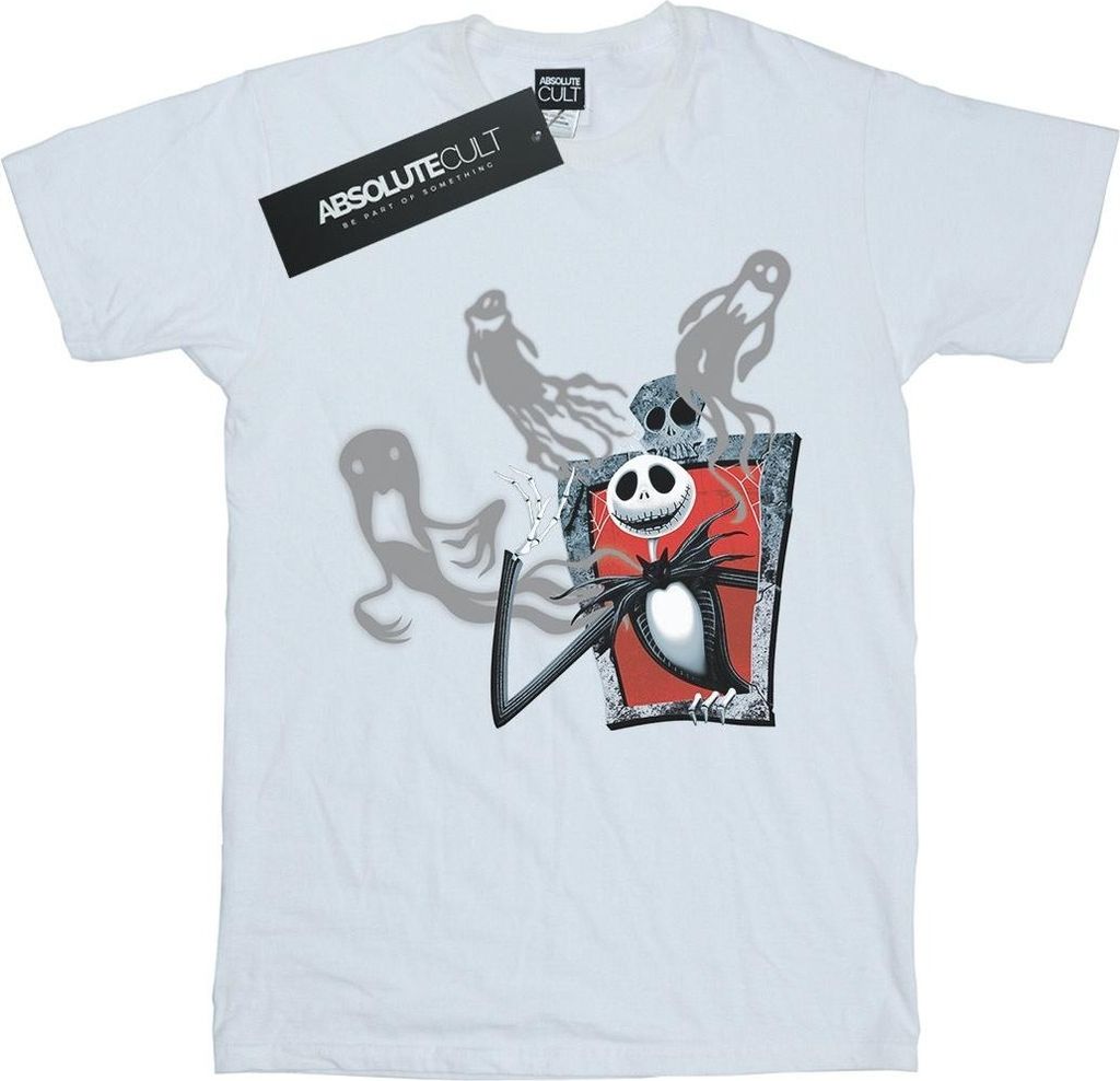 Disney - "Nightmare Before Christmas Ghosts Of Jack" T-Shirt für Herren BI43788 (XL) (Weiß)