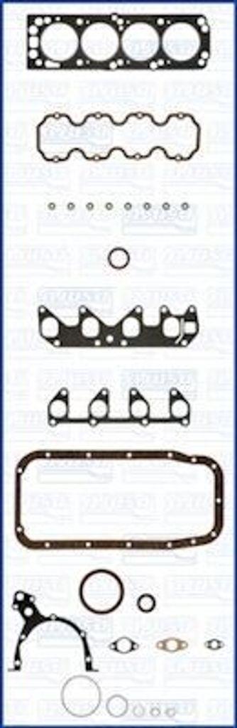 AJUSA 50087100 Motor-Dichtungsvollsatz Dichtsatz für OPEL Kadett E CC (T85) Corsa A CC (S83) MANTA B (58, 59) Ascona C Limousine (J82) ASCONA B