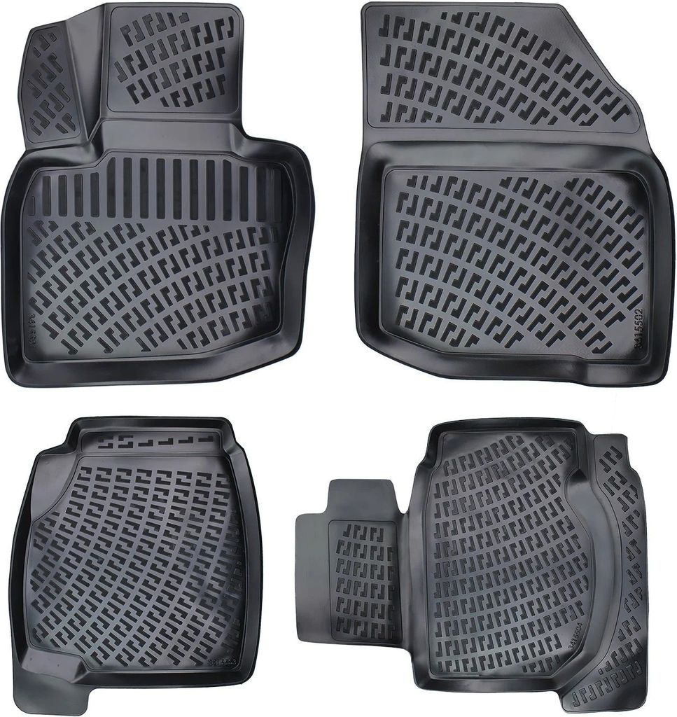 3D Fußmatten passend für Honda Civic HB (Fd6) 2006-2012