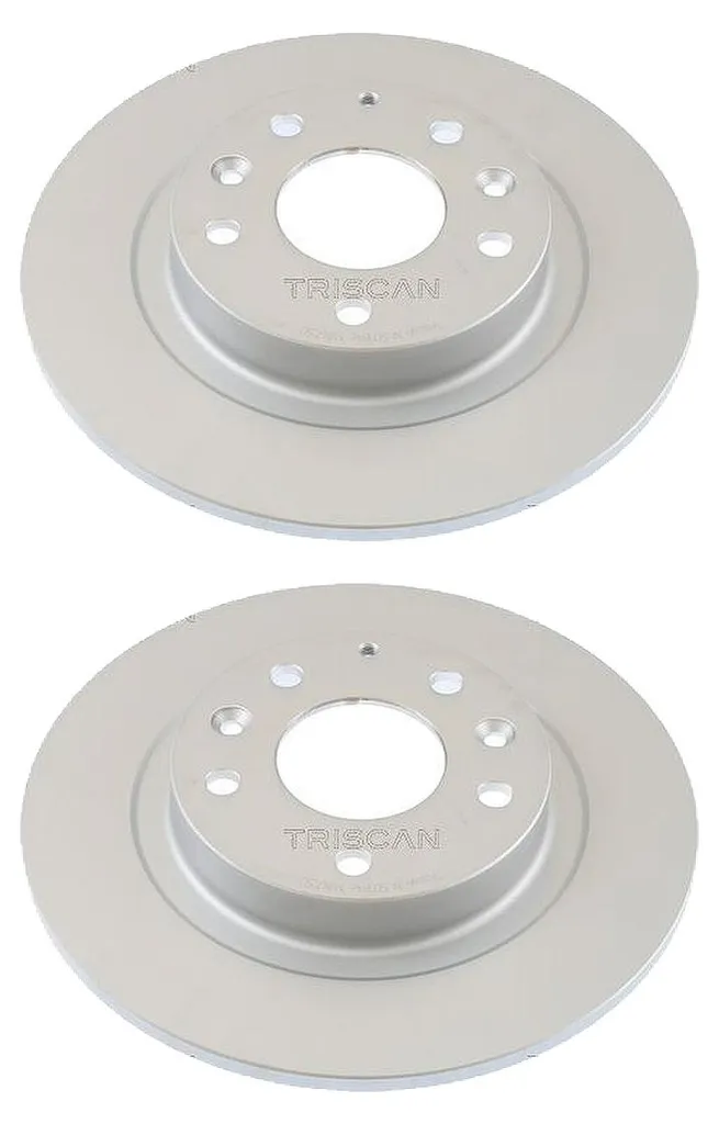 2 disques de frein pleins Triscan Ø 281 mm pour Mazda CX-3 - Qualité OE