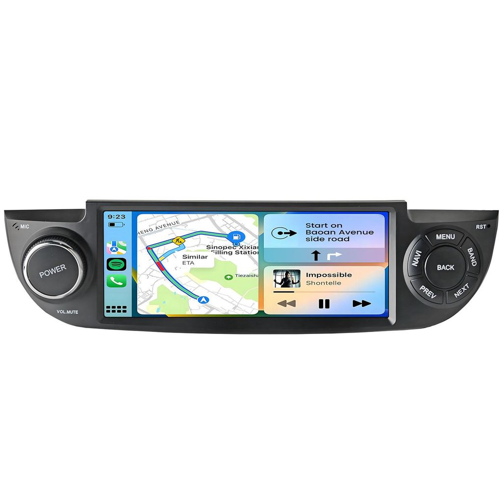 Autoradio Android 15 per Fiat 500 2007–2015, 6,86 pollici, Immagine del prodotto 