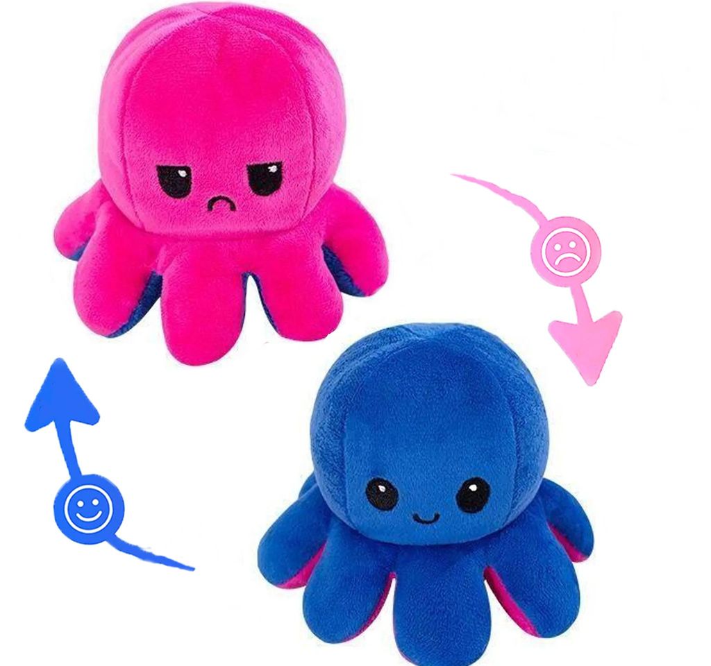 80 Cm Oktopus Kuscheltier Reversible Kaufland De