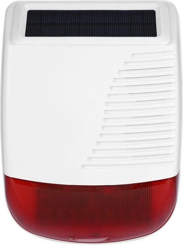 Alarme solaire extérieure sans fil pour protéger maison et garage GSM