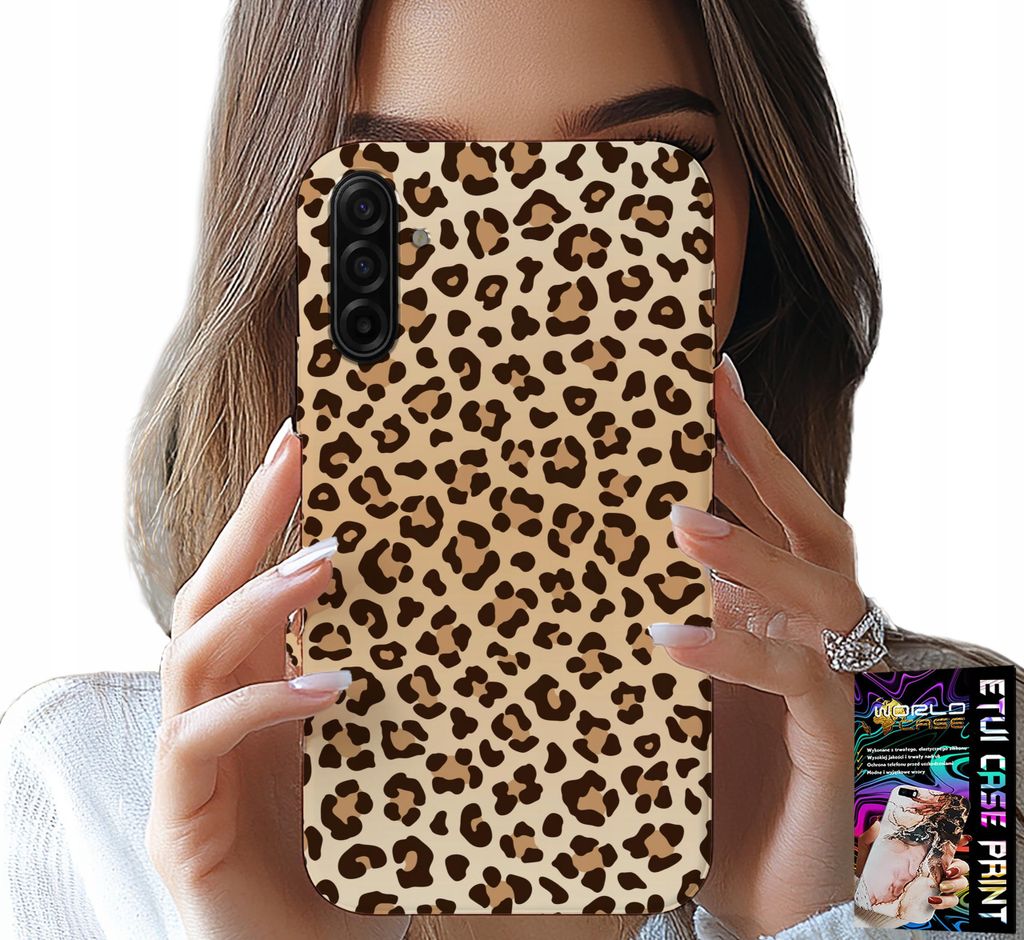 Etui Do Samsung Galaxy A57 5G - Plecki W Panterkę Modne Image du produit 