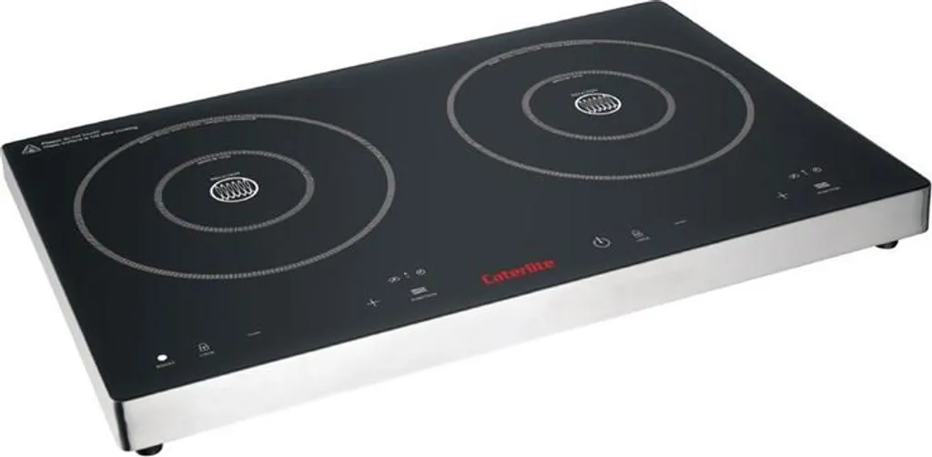 Réchaud induction double Caterlite 3000W idéal pour traiteur et camping