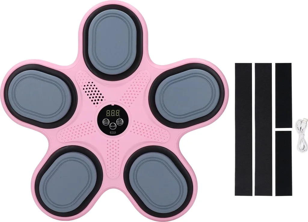 Entraînement de boxe à la maison machine musicale murale Bluetooth rose - 2