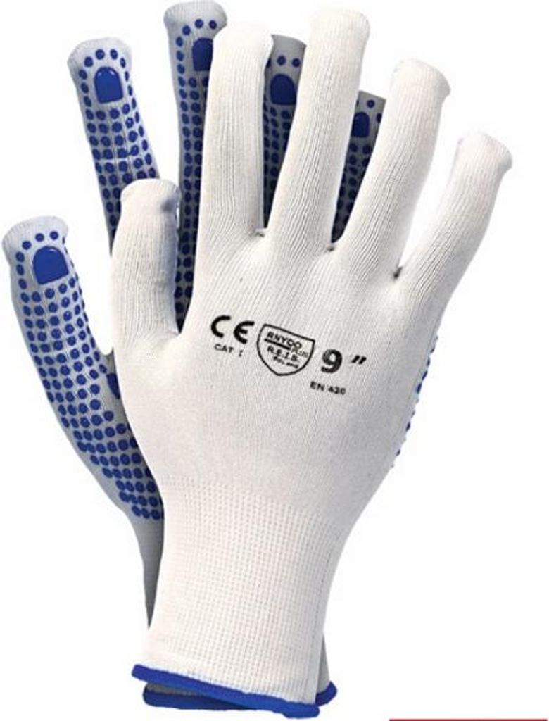 Arbeitshandschuhe, Handschuhe mit Noppen 8