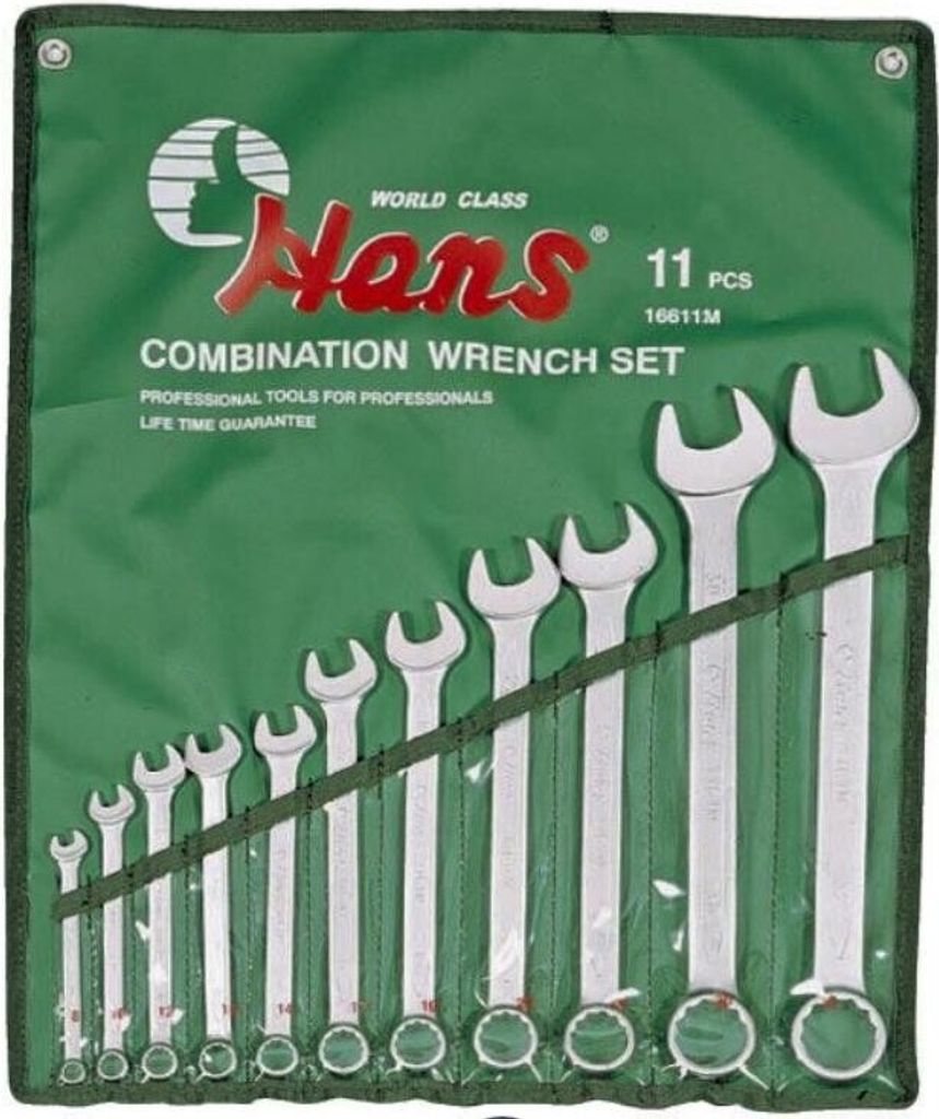 HANS Ring- / Gabelschlüsselsatz 16614M