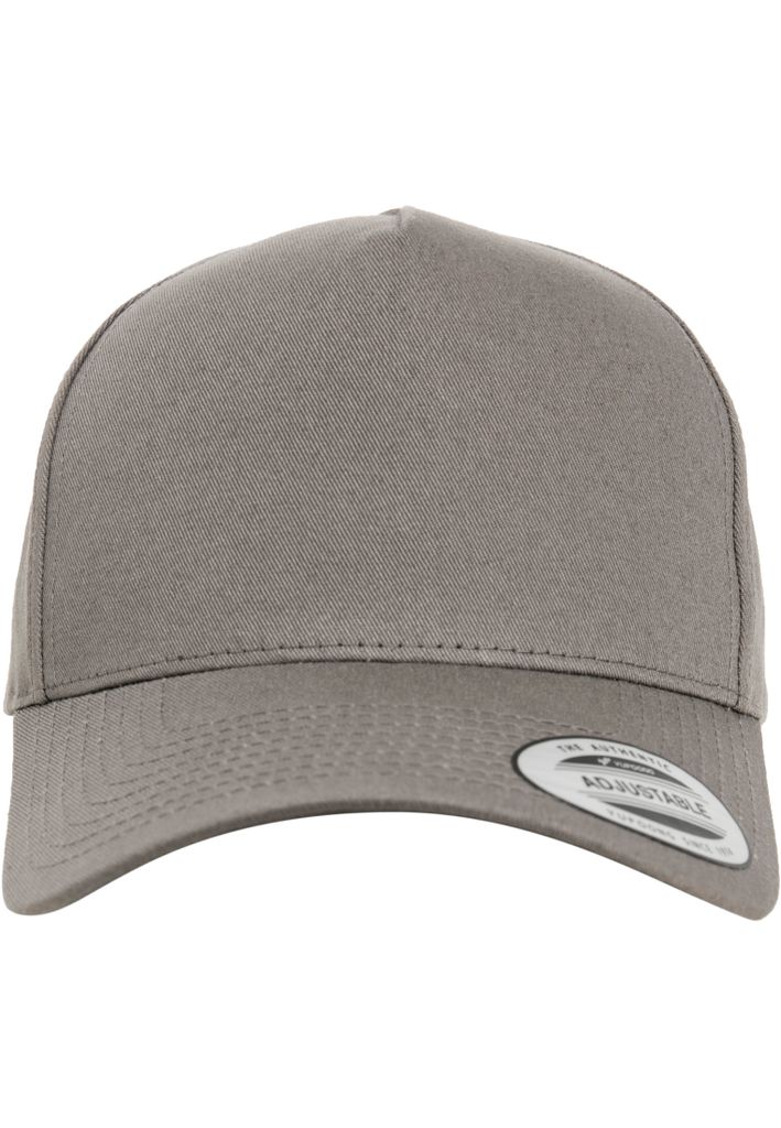 FLEXFIT FX7707 | 5-Panel Curved Classic Snapback - Farbe: Grey - Größe: One Size