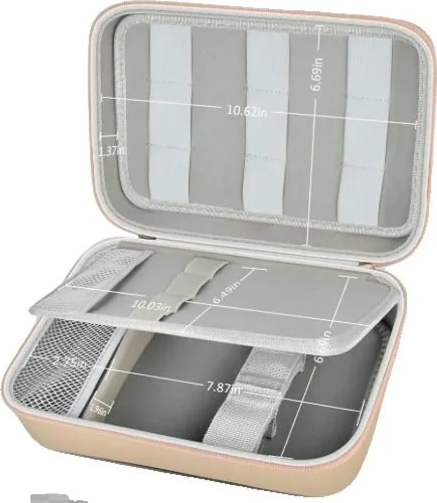 Valigetta Barbiere Professionale Oro - Custodia Tagliacapelli Grande - 1