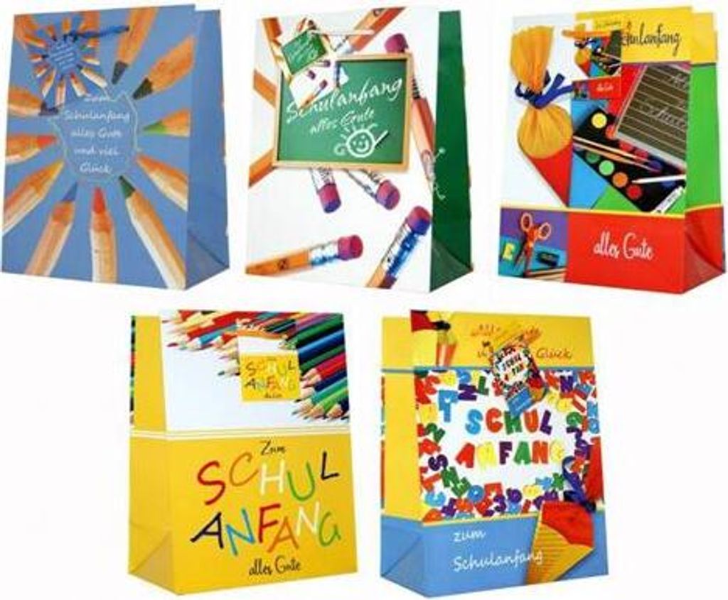 Taunus Grußkarten Verlag 61-2022 - Geschenktüten Schulanfang medium