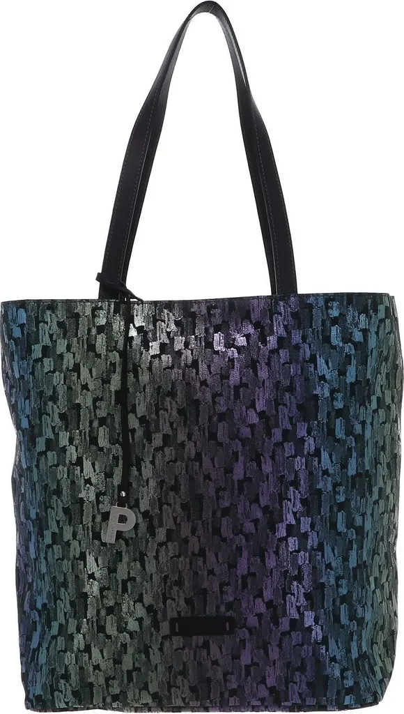 Grand sac à main cabas multicolore : le shopper Louvre style Forest