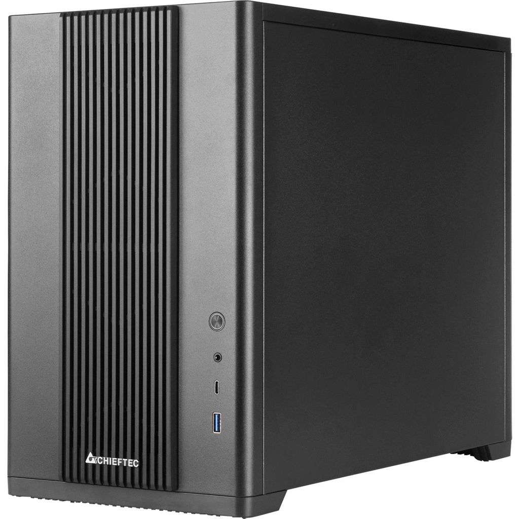 Chieftec BX-10B-M-OP, Mini Tower, PC, Czarny, micro ATX, Zdjęcie produktu 