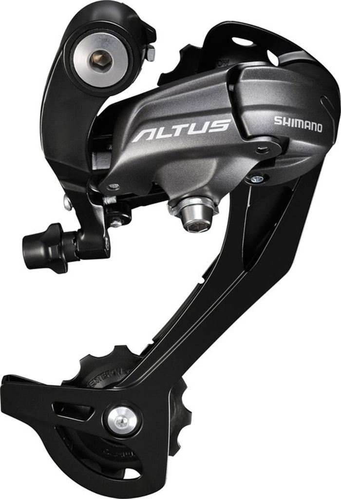 Shimano Altus RD-M370 Schaltwerk schwarz SGS lange Leine Produktbild 