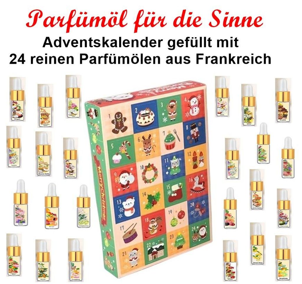 GKA XL Advent Kalender mit 24 verschiedenen reinen Produktbild 