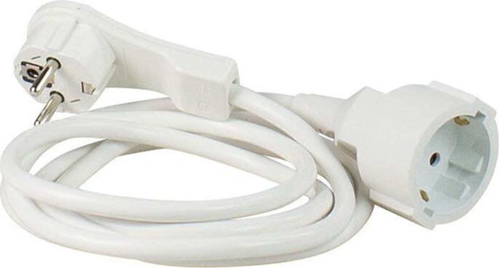 AS SCHWABE Rallonge PVC 2m, blanc (50211) Image du produit 