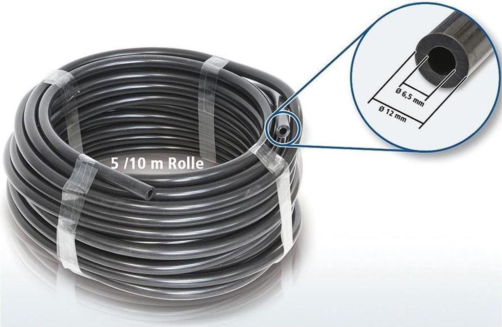 Hjs-Emissionstechnologie Hochtemperatur. Silikonschläuche hjs 6,50mm 5m