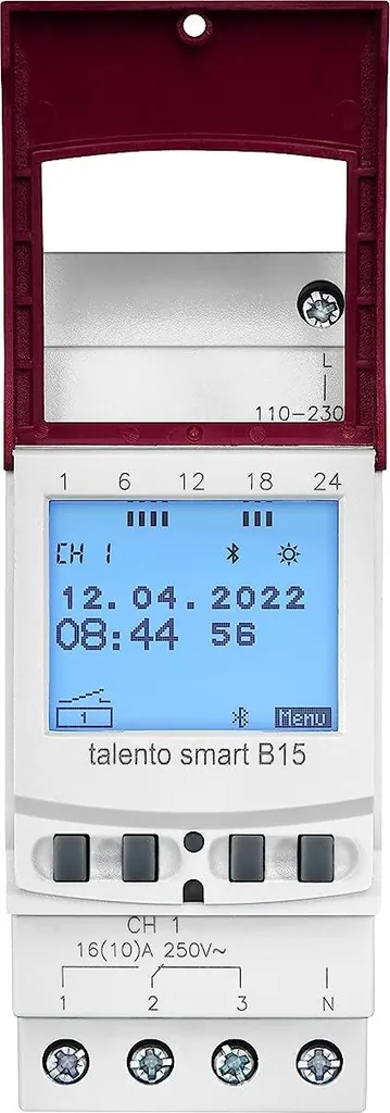 Interrupteur horaire programmable Grässlin talento smart B15 DIN - 5
