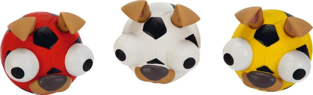Beeztees Hundespielzeug Fußballpuppe aus Latex Produktbild 