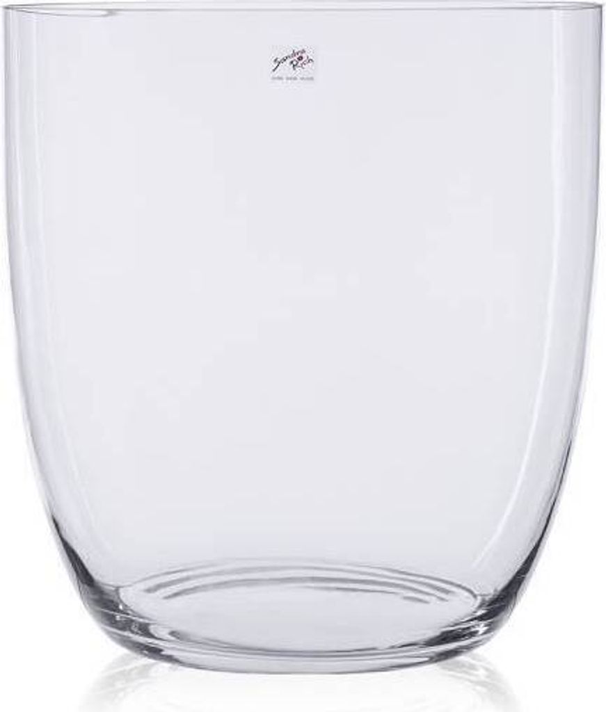 Glasvase, Dekoglas ROUND XXL H. 33cm D. 31cm rund Produktbild 