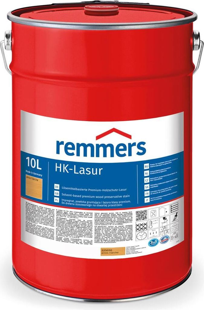 Remmers HK-Lasur 3in1 (plus) 10 L Eimer Pinie/Lärche RC-260