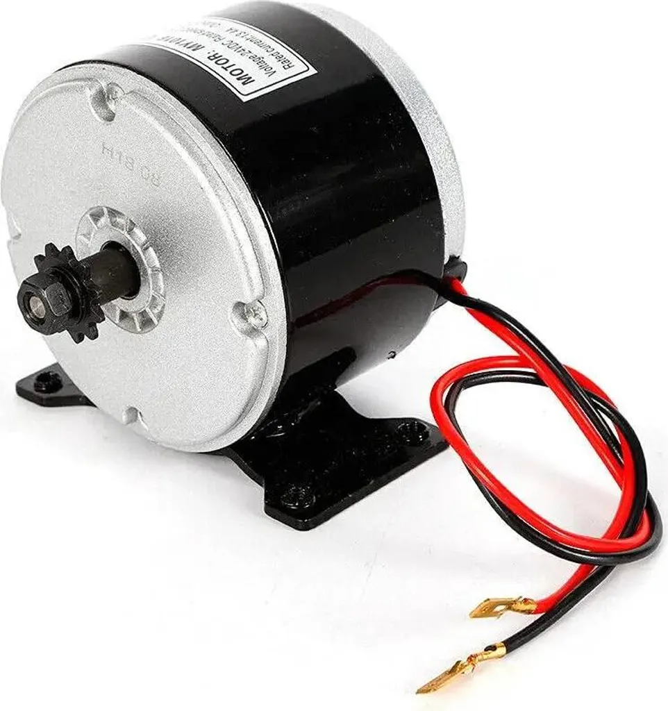 Moteur à aimant permanent Ø 10,16 cm pour trottinette électrique 24V DC