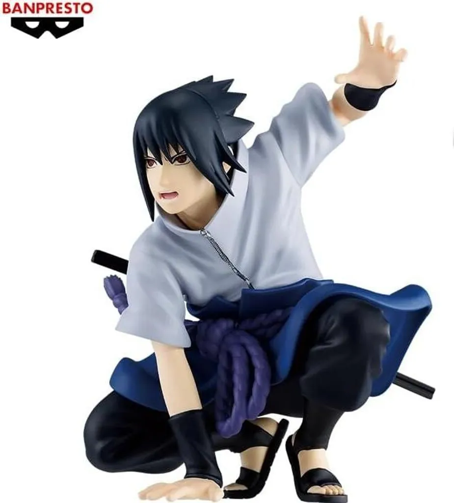 Figurine Sasuke Uchiha 9cm Naruto Shippuden - Statuette de Collection - 3