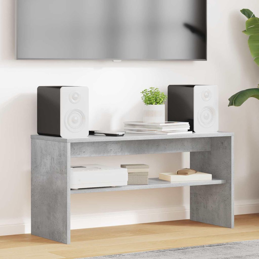 Maison Exclusive - TV-Schränk Beton Grau 80 x 30 x 40 cm Holzwerkstoff