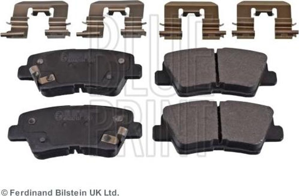 BLUE PRINT ADG042134 Bremsbelagsatz, Scheibenbremse OE 58302D3A70 kompatibel mit Elantra, Optima