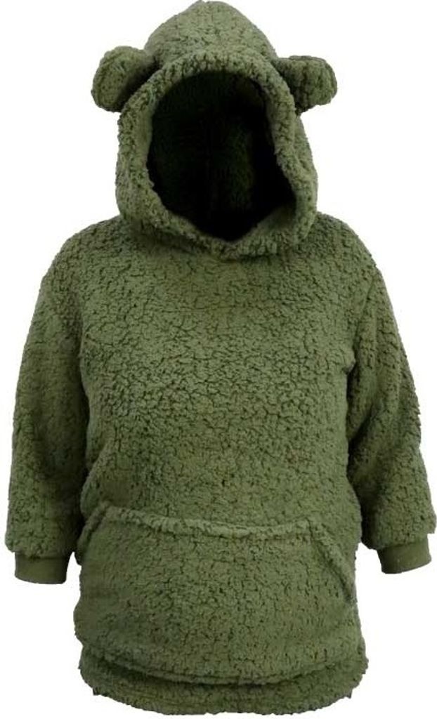 Unique Living - Kapuzenpullover Pippa Winter Green 50x70