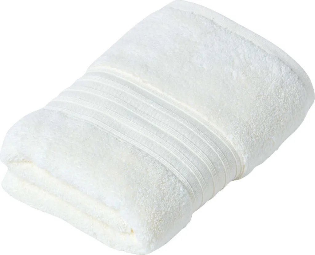 Asciugamano Viso Homescapes Crema 100% Supima | Dolce Carezza