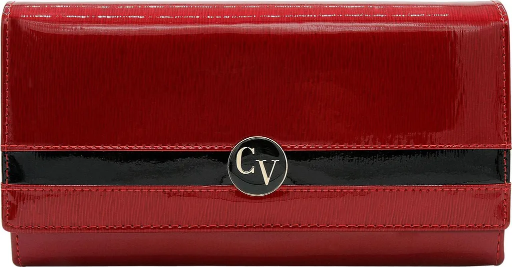Portafoglio Donna Pelle Rosso H22-2-SH-1189 | Vera Pelle Artigianale