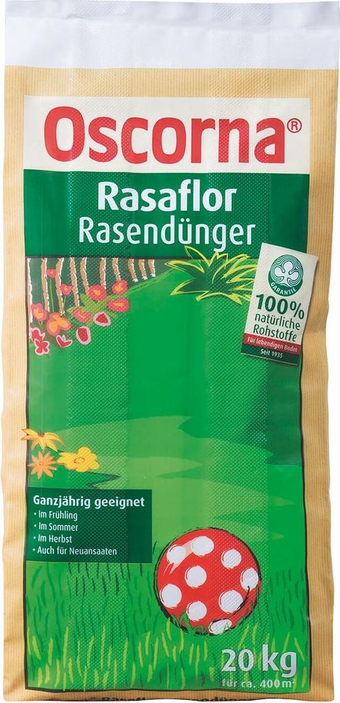 Oscorna - Rasaflor Rasendünger 20 kg Produktbild 