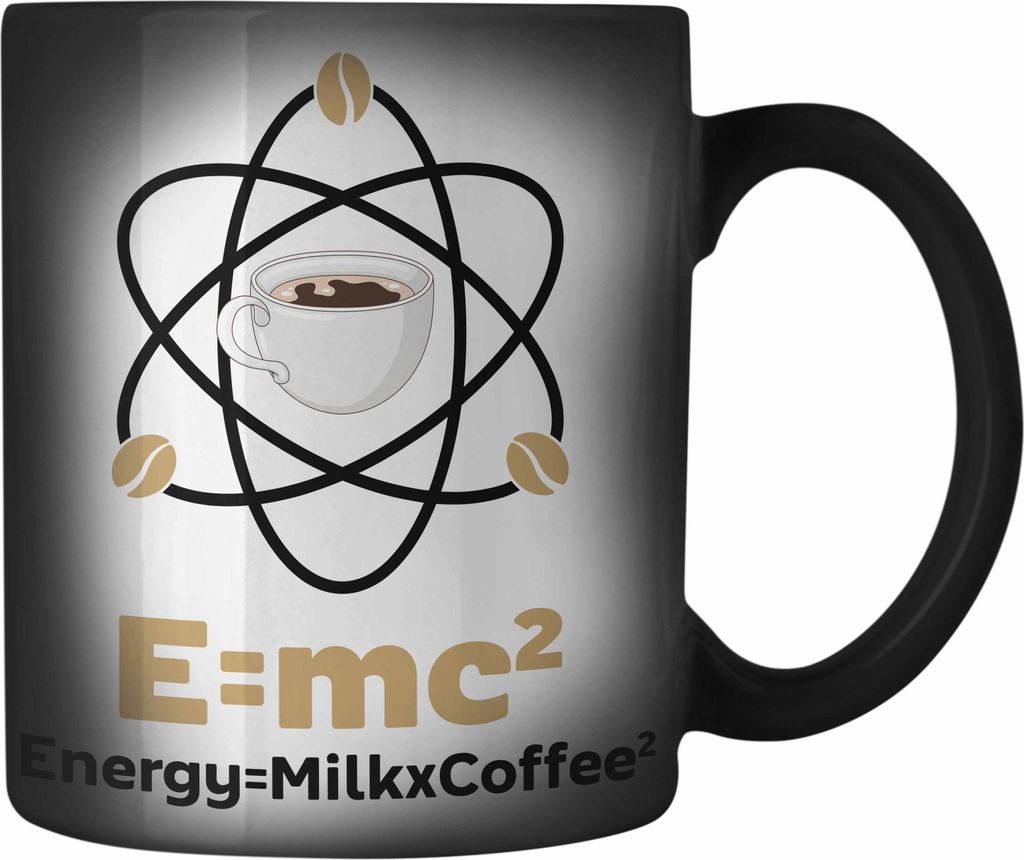 Trendation - Kaffeetrinker Geschenk Kaffee Grafik Geschenkidee Kollegin Kollege Arbeit (Schwarz)