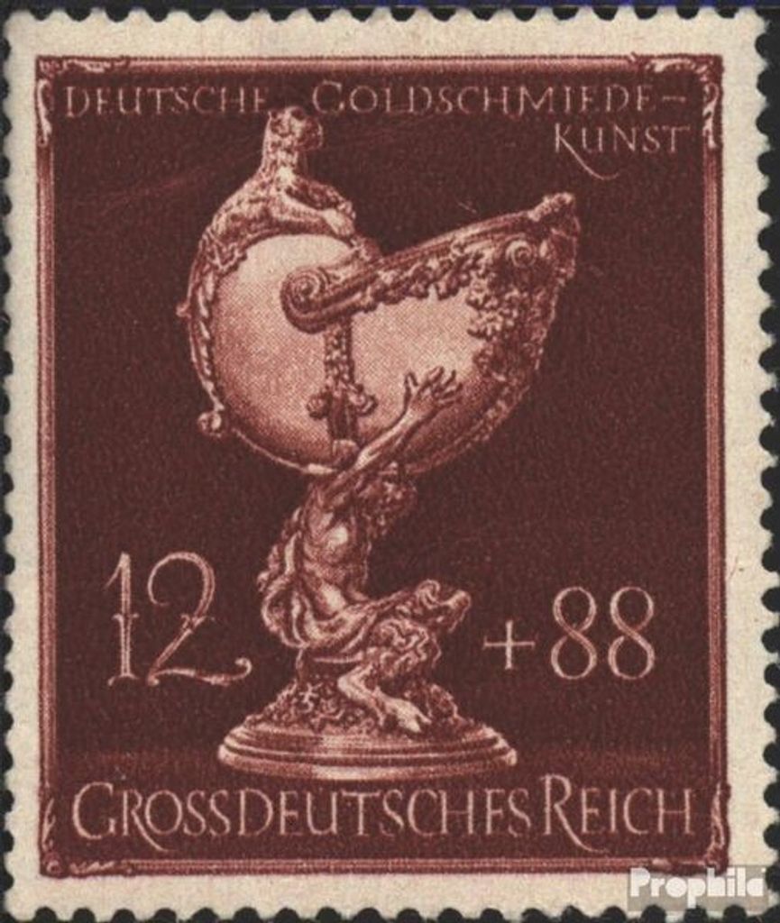 Briefmarken Deutsches Reich 1944 Mi 903 gestempelt Goldschmiedekunst