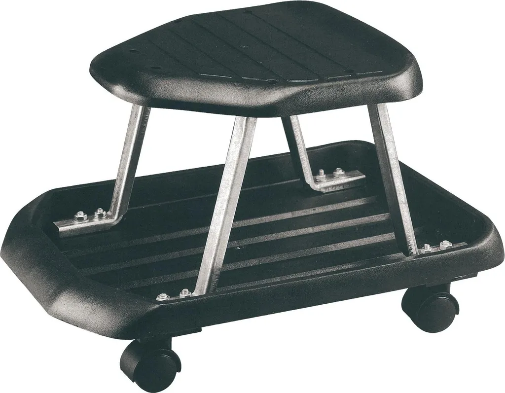 Tabouret d'Atelier Mobile et Chariot de Mécanicien SW-Stahl 20915L Pro